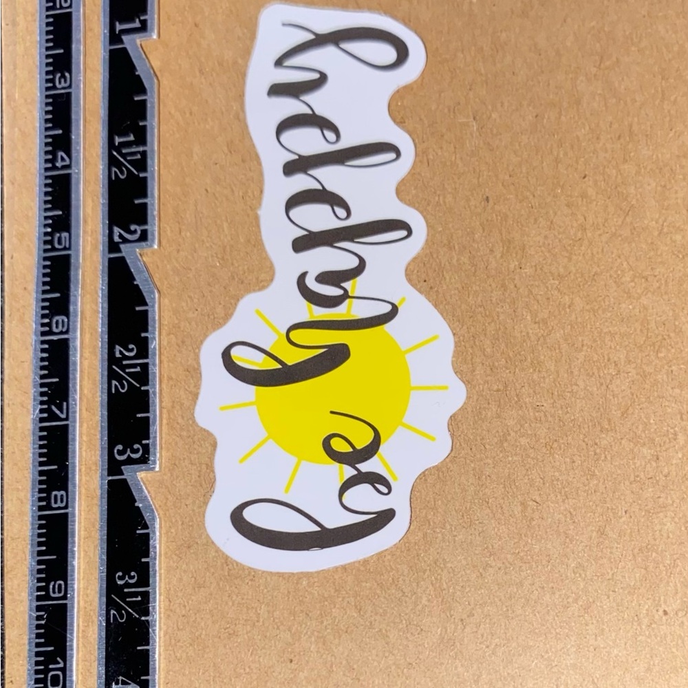 🌈20/$5🌈 Be Happy Sticker - Picture 2 of 3